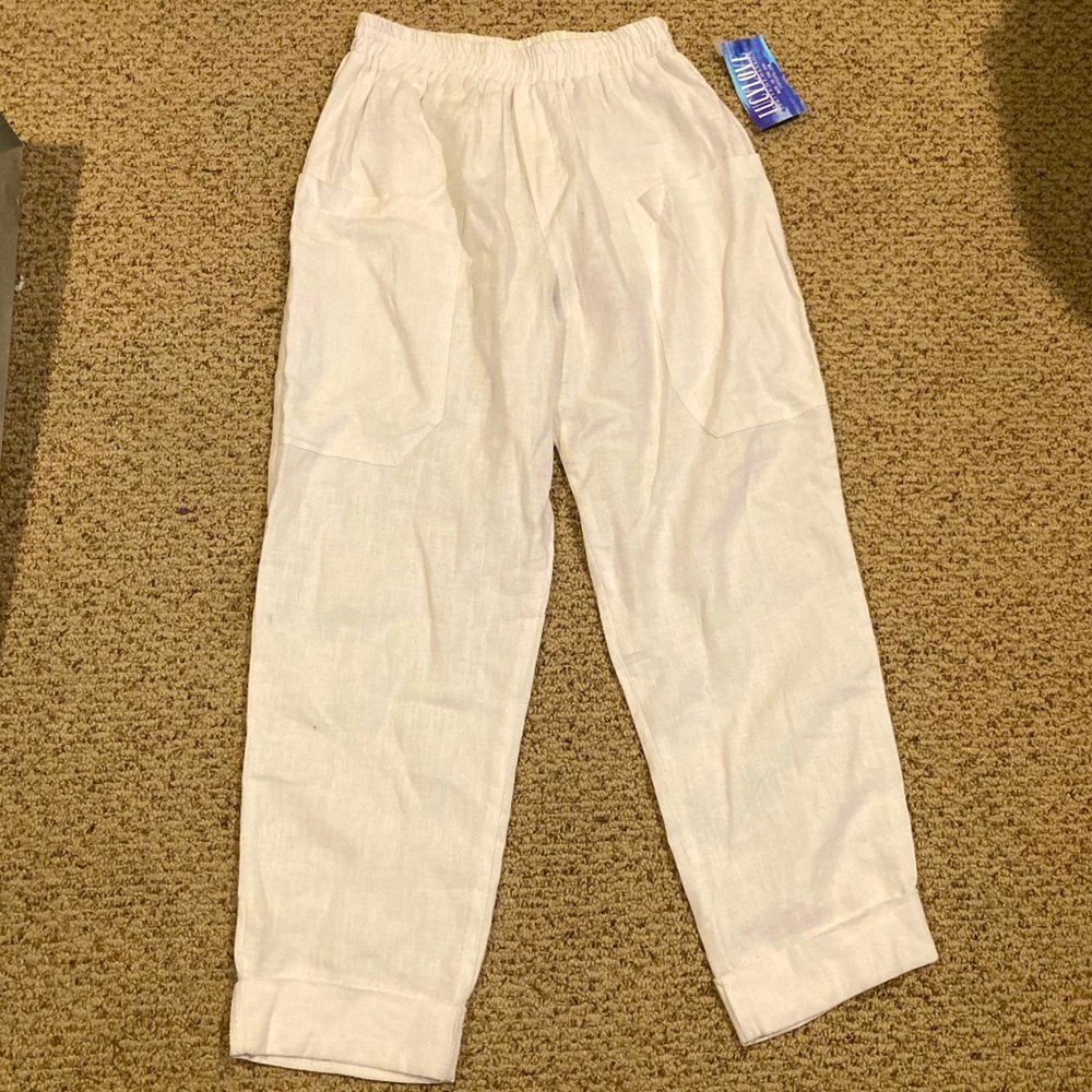 Lucylove white pants!